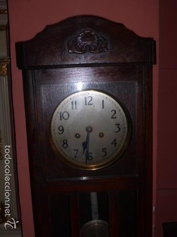 Relojes de pared: RELOJ DE PARED DE MADERA DE ROBLE - Foto 9