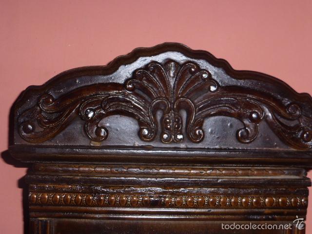 Relojes de pared: RELOJ DE PARED CON CAJA DE MADERA - Foto 6