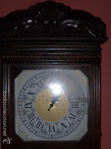 Relojes de pared: RELOJ DE PARED CON CAJA DE MADERA - Foto 8