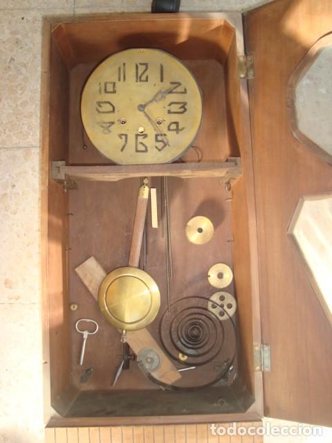 Relojes de pared: ANTIGUO RELOJ ALEMAN DE PARED PARA RESTAURAR - Foto 1