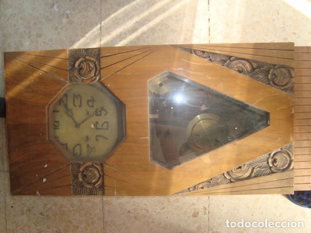 Relojes de pared: ANTIGUO RELOJ ALEMAN DE PARED PARA RESTAURAR - Foto 2