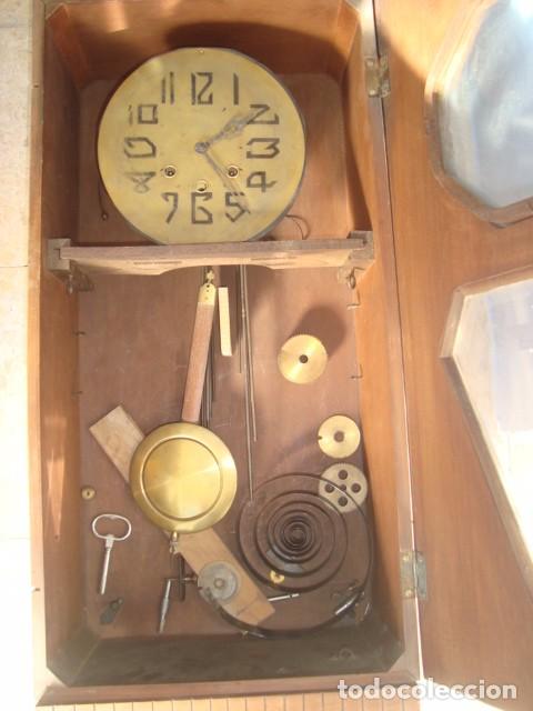 Relojes de pared: ANTIGUO RELOJ ALEMAN DE PARED PARA RESTAURAR - Foto 5