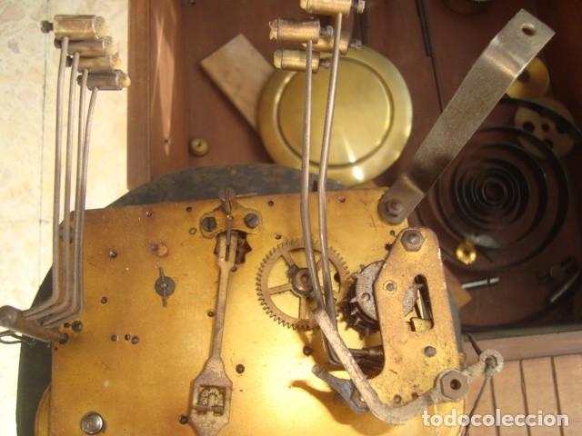 Relojes de pared: ANTIGUO RELOJ ALEMAN DE PARED PARA RESTAURAR - Foto 9