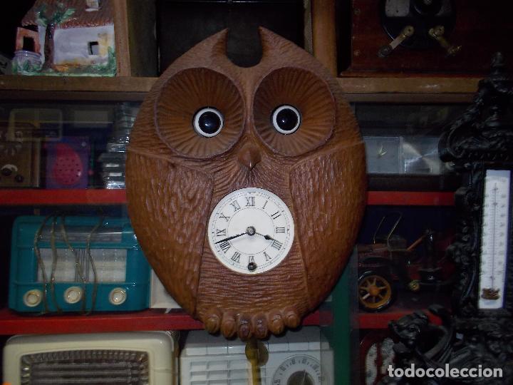 Vergonzoso Criatura emprender reloj buho mueve los ojos - Buy Antique wall clocks on todocoleccion