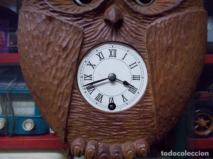 Relojes de pared: Reloj buho mueve los ojos - Foto 5