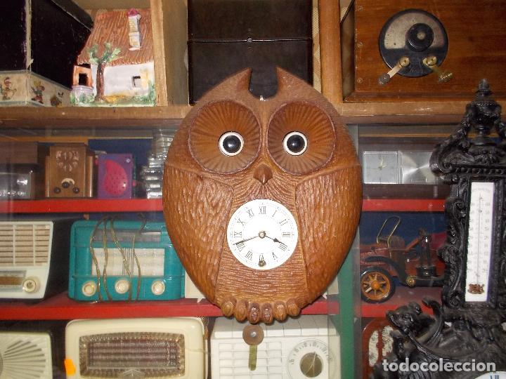 Relojes de pared: Reloj buho mueve los ojos - Foto 7