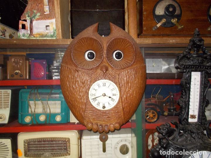 Relojes de pared: Reloj buho mueve los ojos - Foto 8