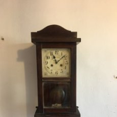 Relojes de pared: RELOJ DE PARED.- JUAN GIMÉNEZ ”RELOJEROS”VALENCIA (H.1930)