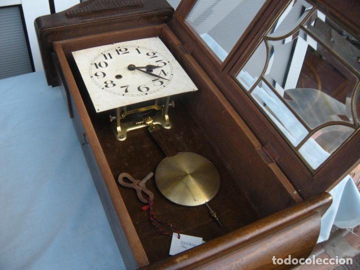 Relojes de pared: ANTIGUO RELOJ DE PARED - Foto 10