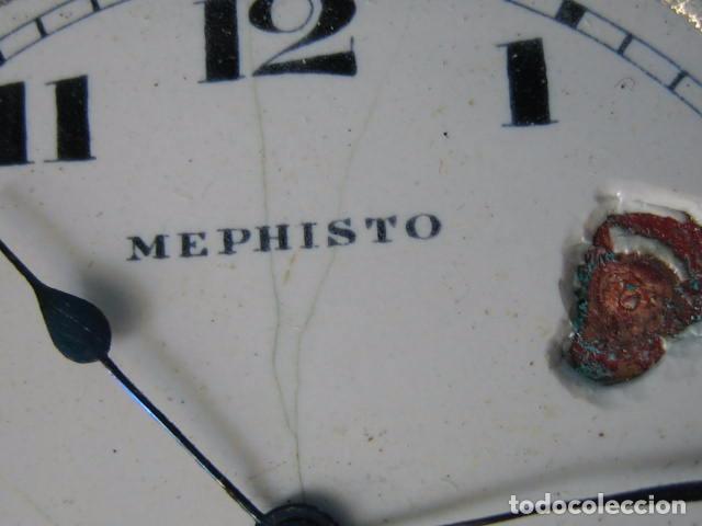 Relojes de pared: Reloj de bolsillo  Mephisto. No funciona. Repuesto - Foto 3