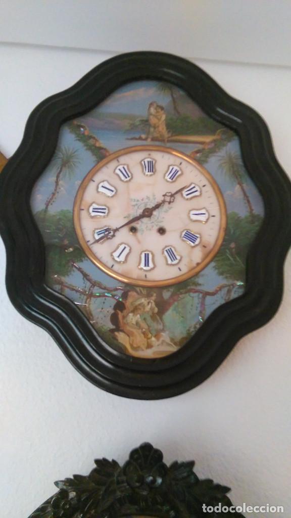 Relojes de pared: Reloj de pared con p&eacute;ndulo - Foto 1