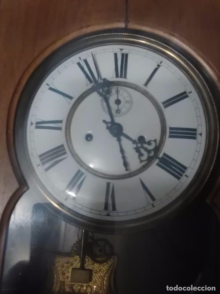 Relojes de pared: Reloj de pared grande, antiguo - Foto 4