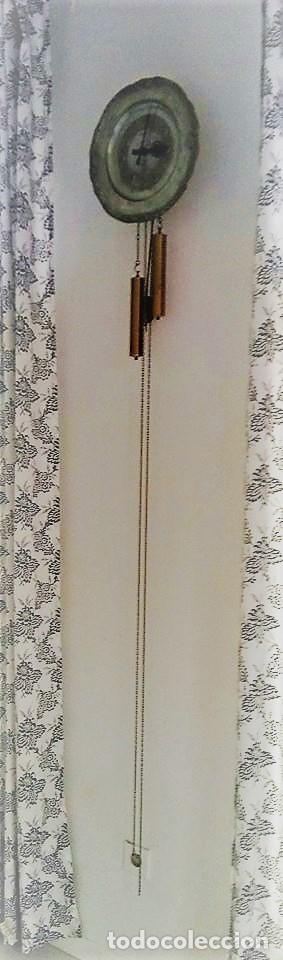Relojes de pared: * Reloj de pared en esta&ntilde;o con pesos - funciona ! - Foto 4