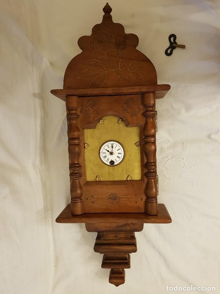 Relojes de pared: Reloj Junghans. Finales siglo XIX - Foto 1