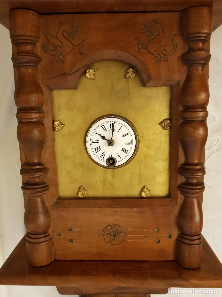 Relojes de pared: Reloj Junghans. Finales siglo XIX - Foto 2