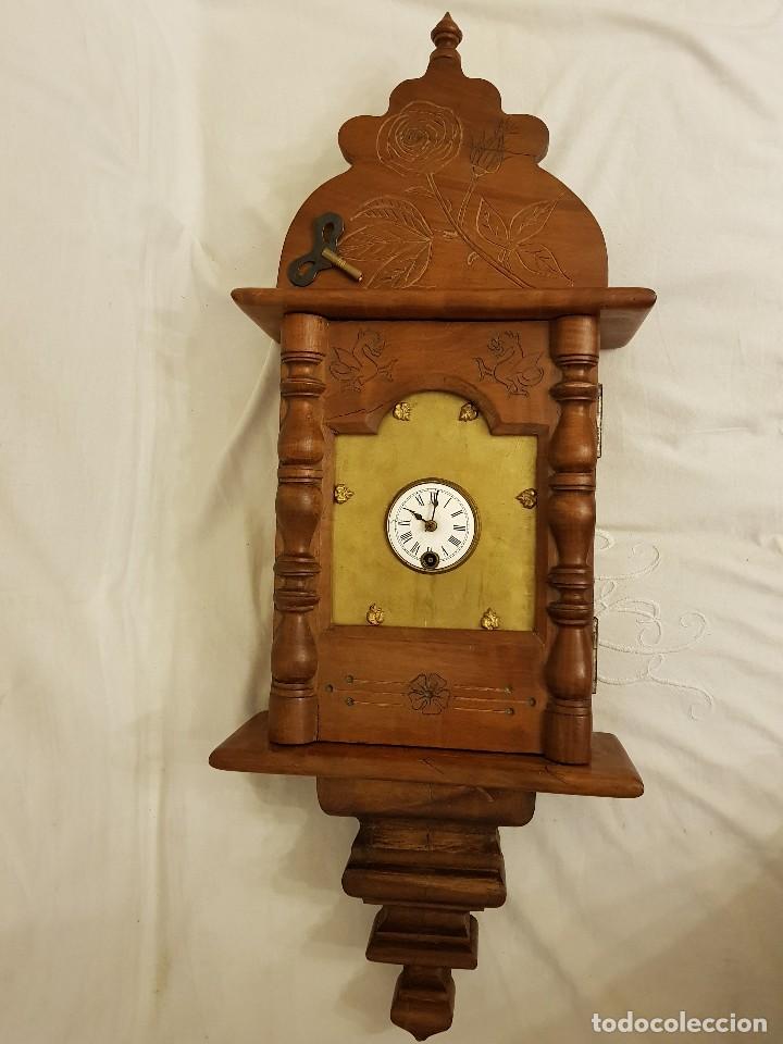 Relojes de pared: Reloj Junghans. Finales siglo XIX - Foto 6