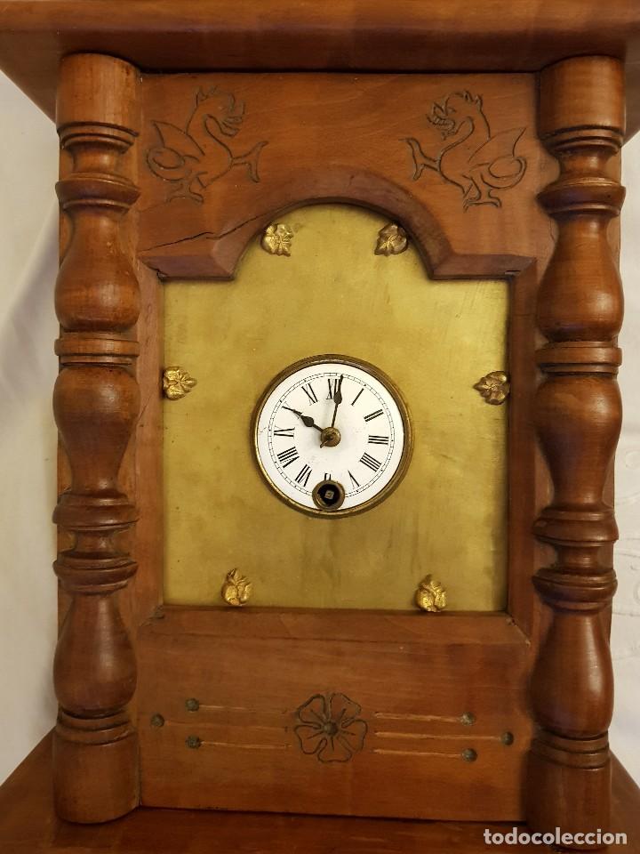 Relojes de pared: Reloj Junghans. Finales siglo XIX - Foto 7