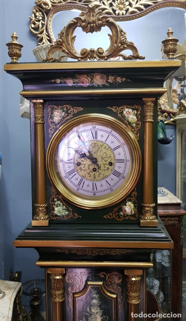 Relojes de pared: RELOJ DE PIE cuerda - Foto 9