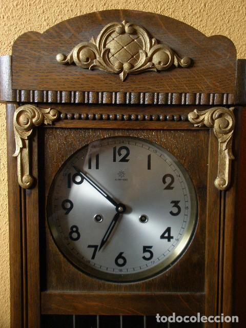 Relojes de pared: Reloj de pared, Junghans. 1950 - Foto 3
