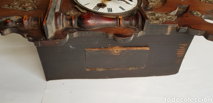 Relojes de pared: ANTIGUO RELOJ PARA RESTAURAR - Foto 14