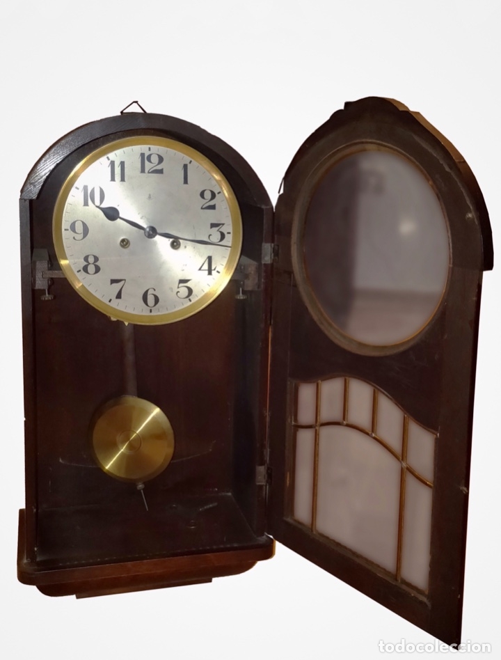 Relojes de pared: espectacular reloj alem&aacute;n , funciona. - Foto 4