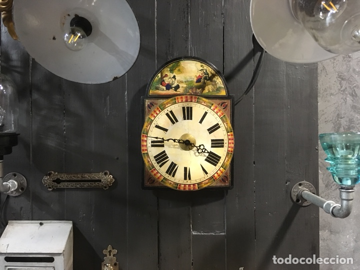 reloj morez de una campana con pesas y péndulo, - Comprar Relógios antigos  de parede no todocoleccion