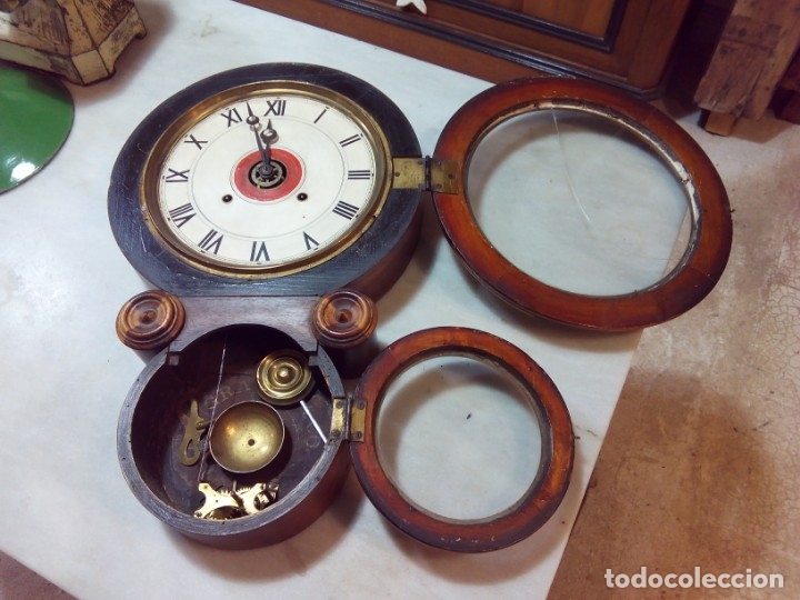 Relojes de pared: ANTIGUO RELOJ DE PARED E. INGRAHAM&CO. - Foto 4