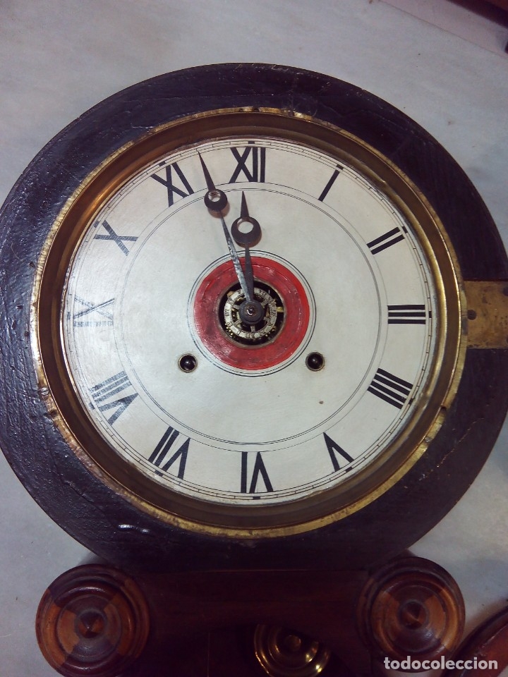 Relojes de pared: ANTIGUO RELOJ DE PARED E. INGRAHAM&CO. - Foto 5