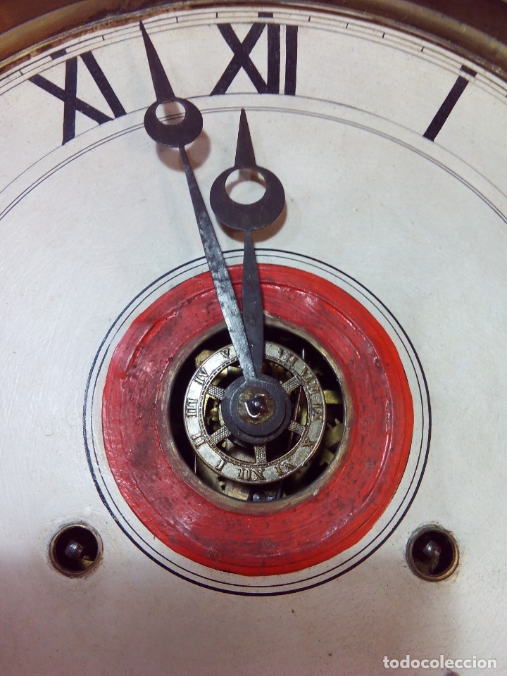 Relojes de pared: ANTIGUO RELOJ DE PARED E. INGRAHAM&CO. - Foto 6