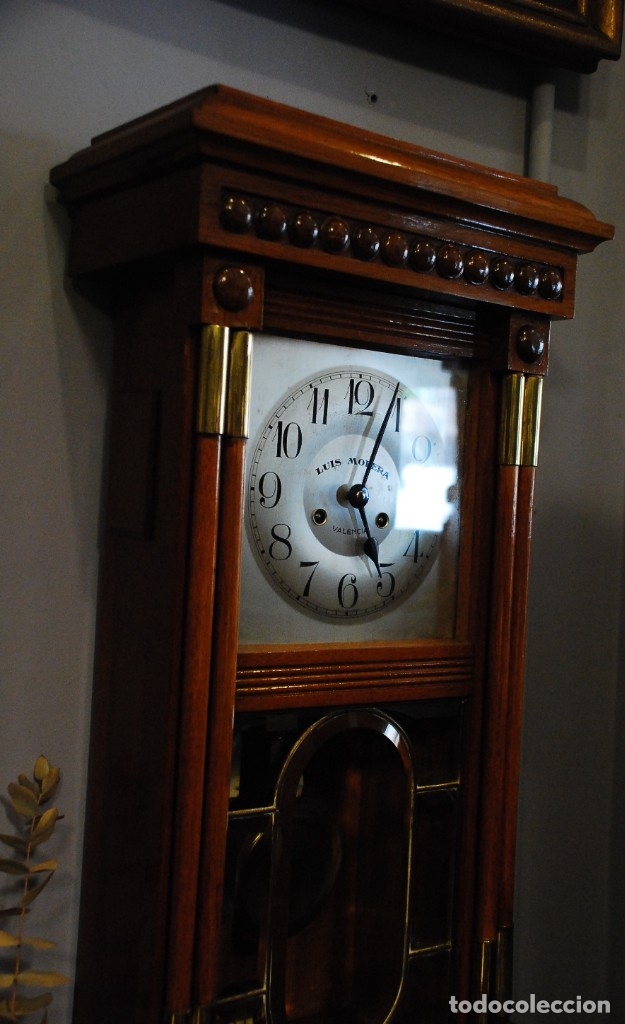 Relojes de pared: MUY BONITO RELOJ ANTIGUO DE PARED - Foto 3