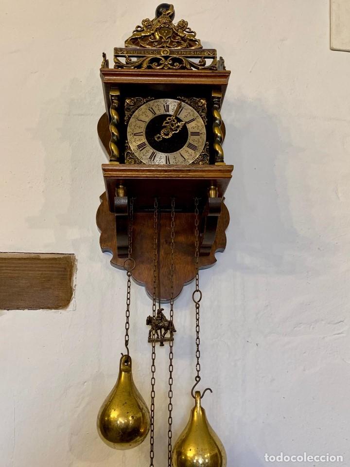 Relojes de pared: RELOJ DE PARED HOLANDES - Foto 4
