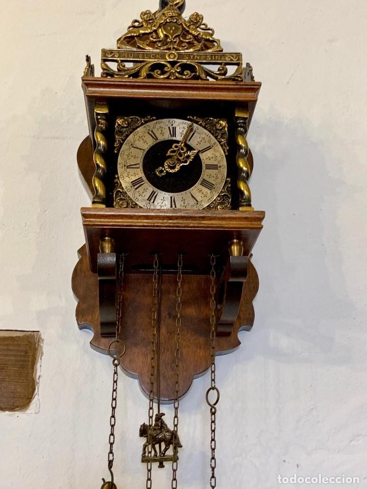 Relojes de pared: RELOJ DE PARED HOLANDES - Foto 5