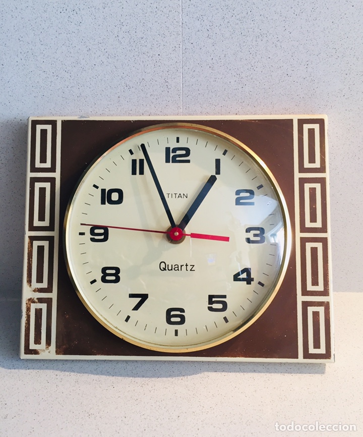 reloj de pared vintage - Compra venta en todocoleccion