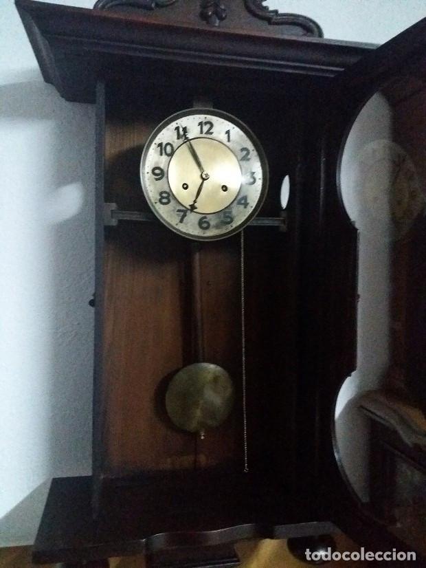 Relojes de pared: RELOJ DE PARED JUNGHANS ANTIGUO - Foto 3