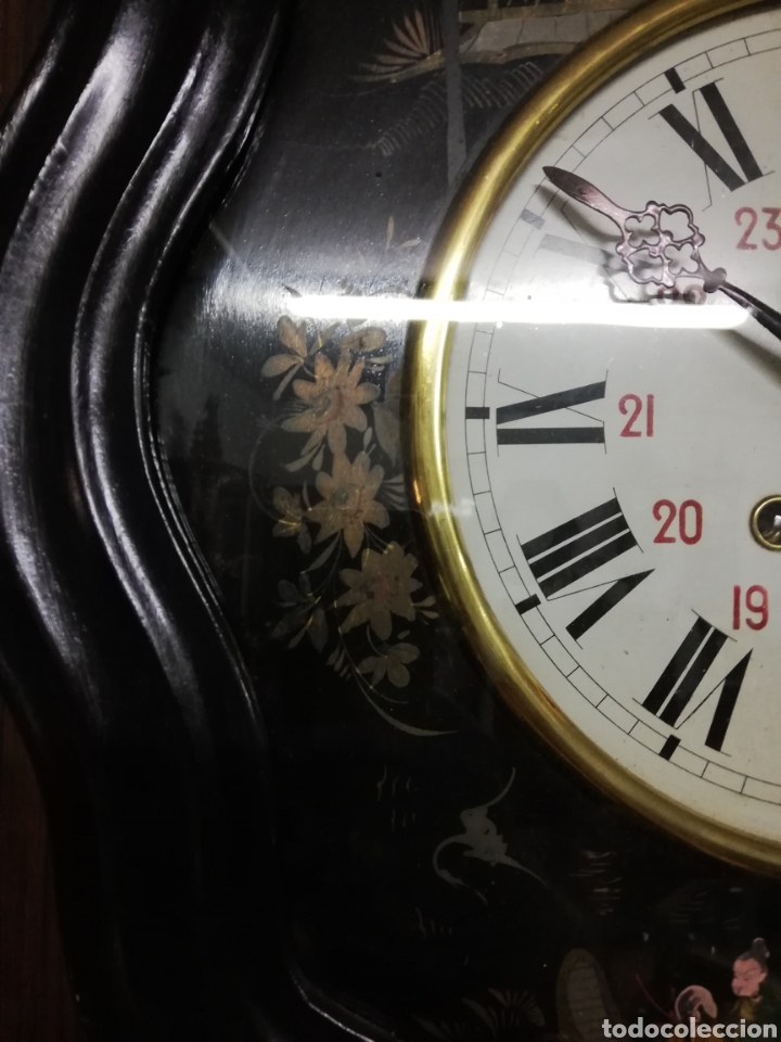 Relojes de pared: Reloj ojo buey pintado - Foto 3