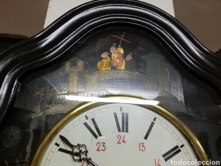 Relojes de pared: Reloj ojo buey pintado - Foto 4