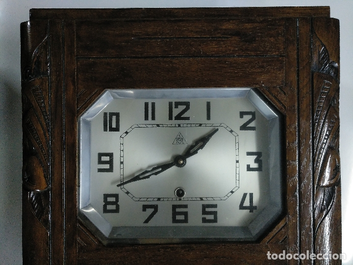 Relojes de pared: Reloj antiguo de pared de madera - Foto 5