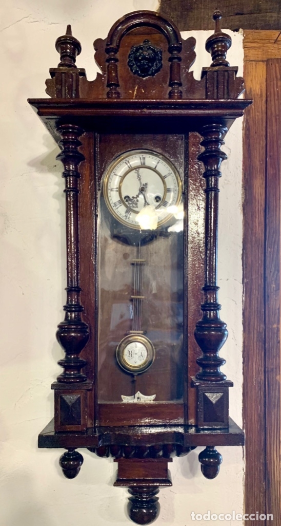 Relojes de pared: RELOJ DE PARED ANTIGUO - Foto 2