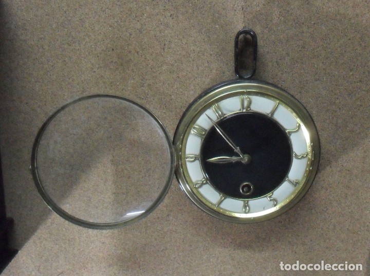 Relojes de pared: RELOJ MECANICO DE PARED MARCA ORFAC ** FUNCiONA - Foto 2