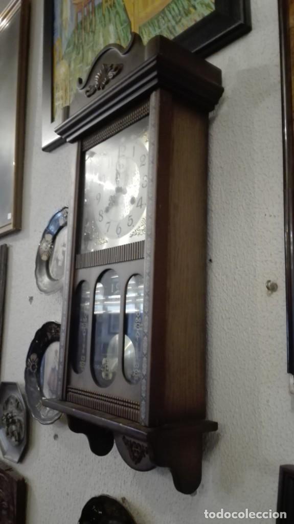 Relojes de pared: Reloj de pared d&eacute;cada de los 70 con calendario - Foto 5