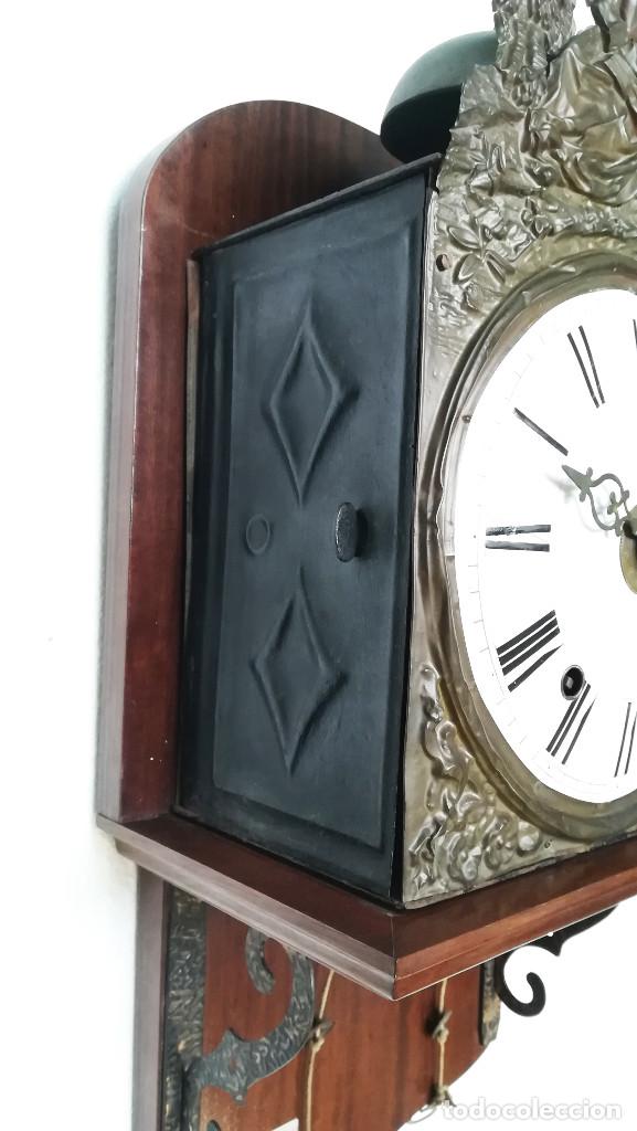 Relojes de pared: RELOJ MOREZ SIGLO XIX - Foto 4