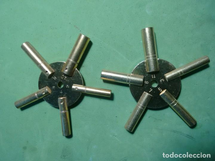 Relojes de pared: 2 Llaves m&uacute;ltiples para relojes de pared y consola. - Foto 1