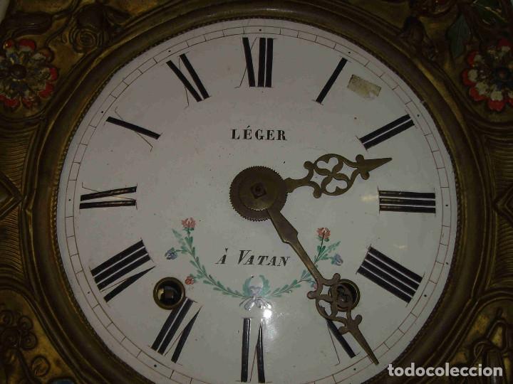 Relojes de pared: RELOJ MONET PENDULO FLORES - Foto 6
