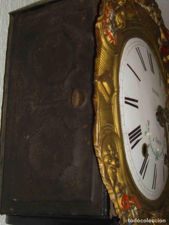 Relojes de pared: RELOJ MONET PENDULO FLORES - Foto 7