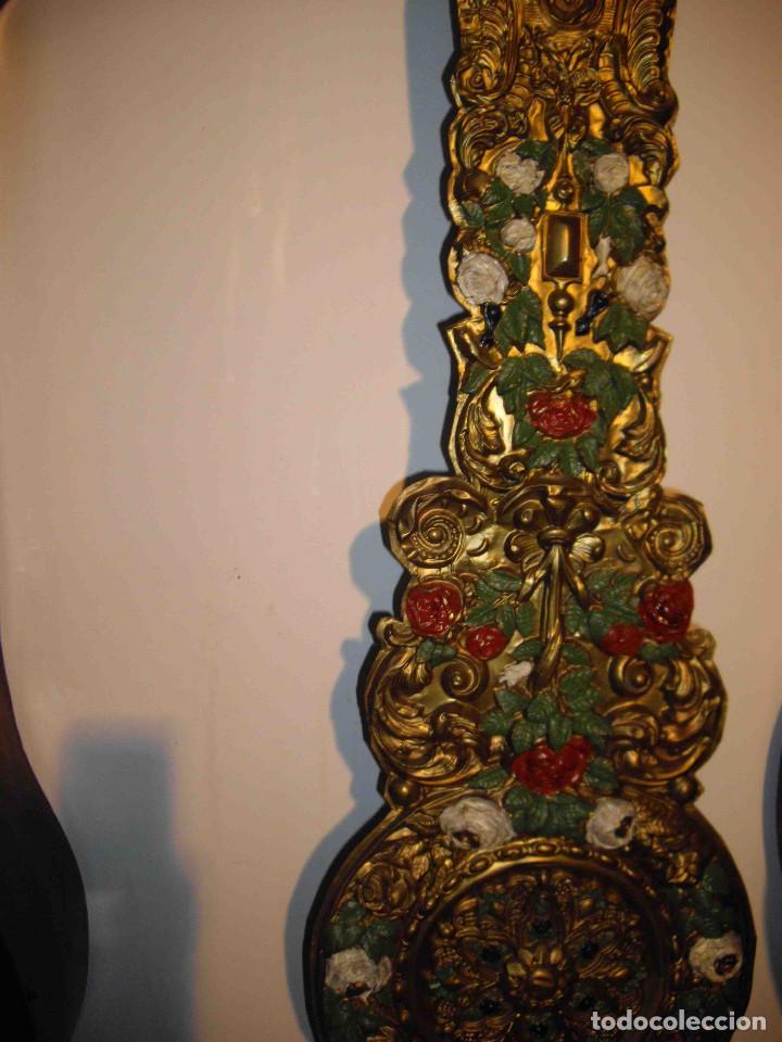 Relojes de pared: RELOJ DE PARED MONET ROSAS BLANCAS - Foto 5