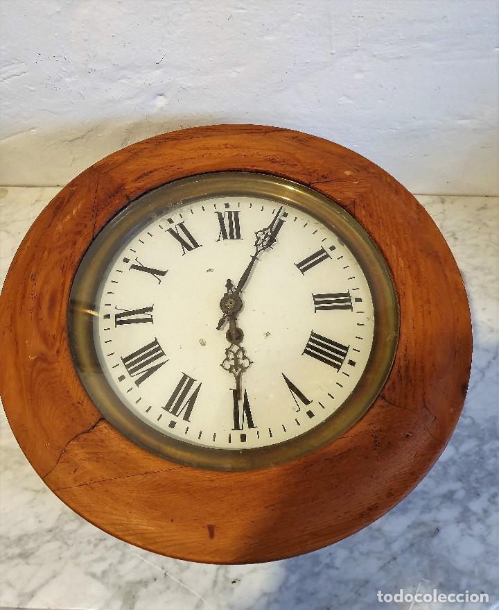 Relojes de pared: ANTIGUO RELOJ DE BUEY - Foto 1