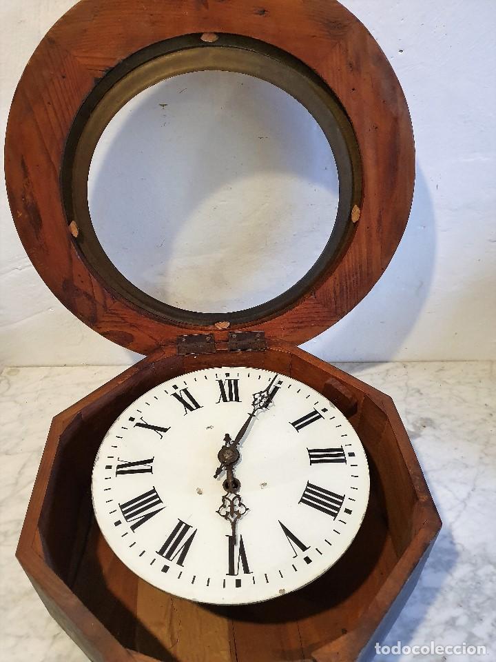 Relojes de pared: ANTIGUO RELOJ DE BUEY - Foto 2