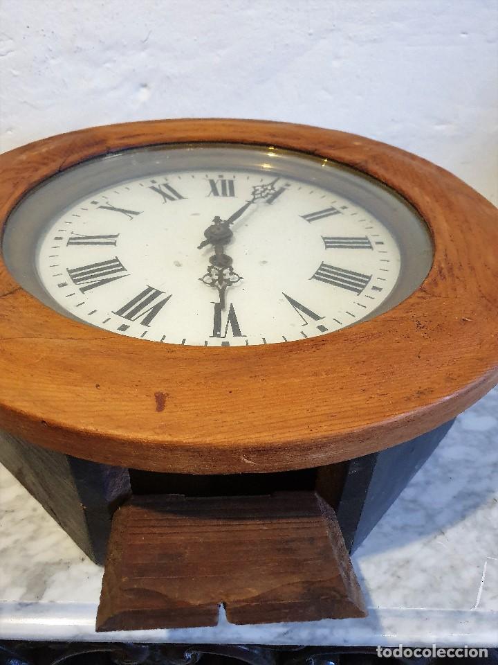 Relojes de pared: ANTIGUO RELOJ DE BUEY - Foto 3