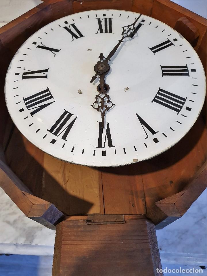 Relojes de pared: ANTIGUO RELOJ DE BUEY - Foto 4