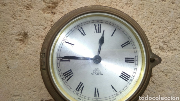 Relojes de pared: RELOJ VIKING DE BARCO - Foto 1